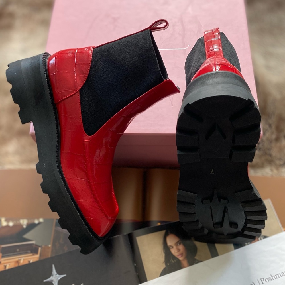 Free People X Intentionally Blank Rocky Moc Chelsea Boots - Picture 12 of 12